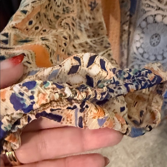 Meadow Rue Multicolor Patterned Blouse - Picture 5 of 7